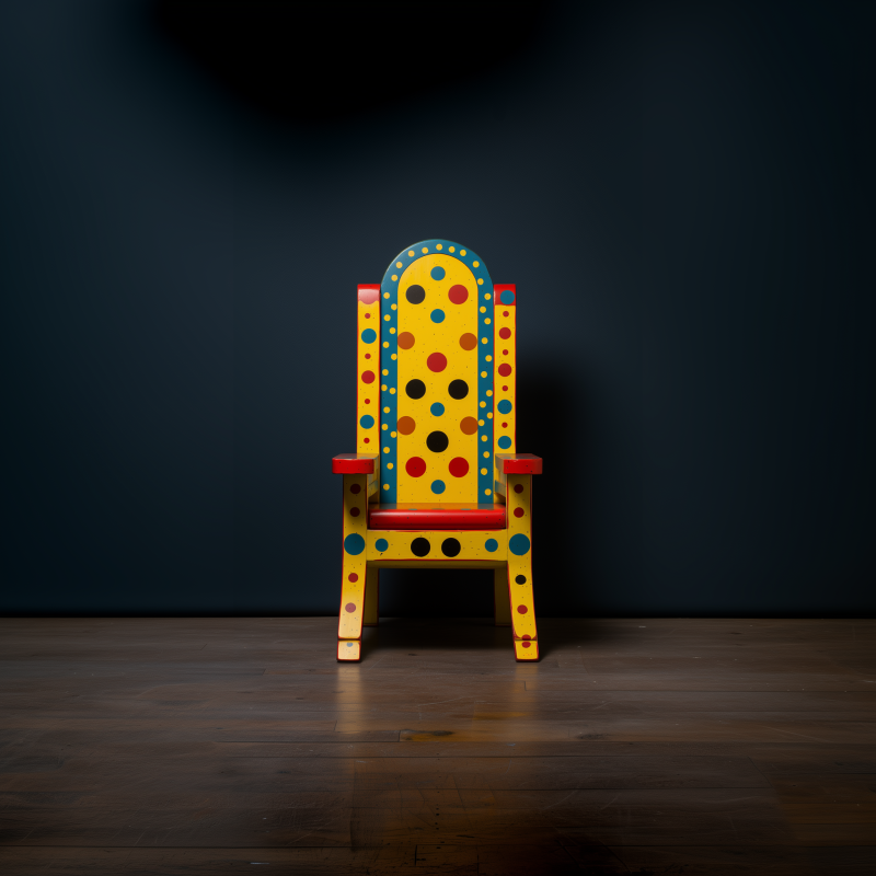 jojciech_a_chair_in_a_yellow_color_with_a_white_border_and_polk_18297e78-6fc1-4f32-8310-d57ccc3c7b8a